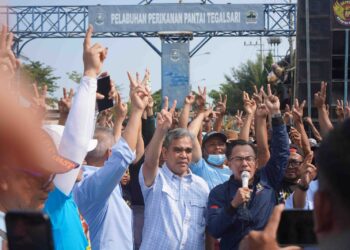 Hadiri Deklarasi Nelayan Tegal, Muzani: Apa yang Diharapkan Nelayan akan Diperjuangkan Prabowo