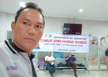 Berterima Kasih ke SMSI Sumut Telah Donorkan Darah, PMI Medan: Selamat HUT ke-7 SMSI