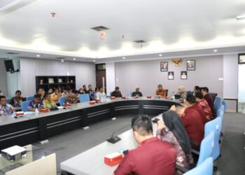 Sambut Audiensi Kemenkum HAM, Pemprov Sambut Pembangunan Kanwil Kaltara