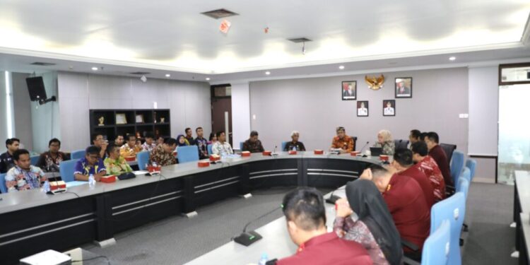 Sambut Audiensi Kemenkum HAM, Pemprov Sambut Pembangunan Kanwil Kaltara