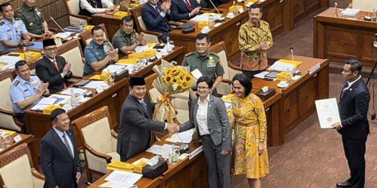 Rapat Terakhir Bersama Komisi I DPR RI, Prabowo Pamit dan Mohon Maaf